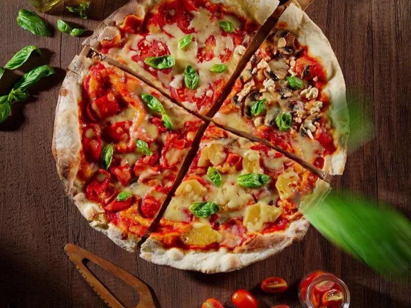 Italian Pizza at Pawon Indigo Restaurant